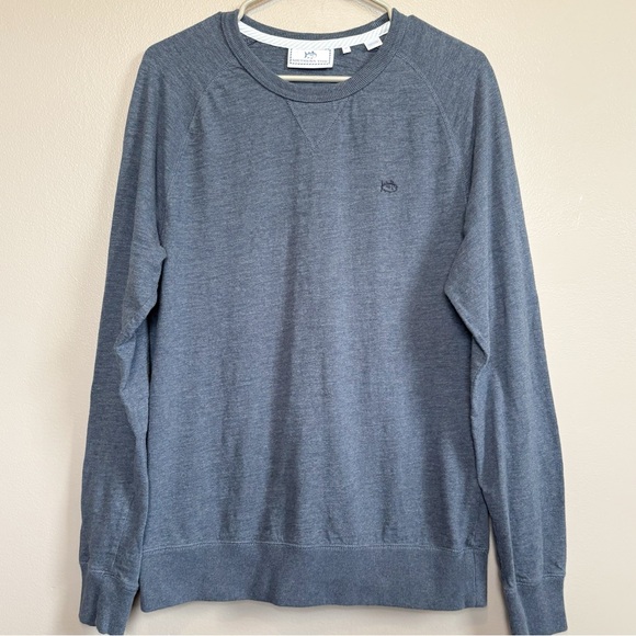 Southern Tide Other - Southern Tide Mens Navy Blue Long Sleeve Lightweight Crewneck Pullover Medium